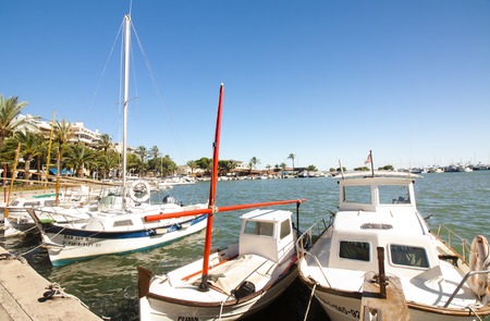 Port Alcudia Majorca Balearic islands Spain 28.06.2017のeditorial素材