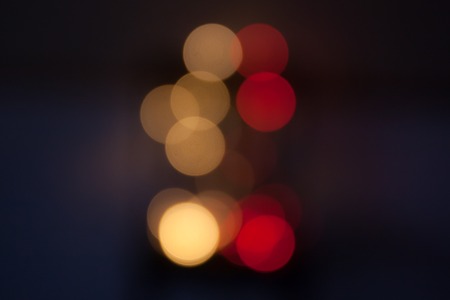 Blurred photo of defocused bokeh colorful lightsの写真素材