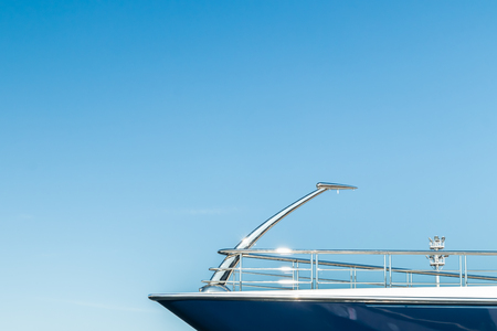 Kotka, Finland - 28 August 2019: Super luxury yacht Black Pearl moored in port of Kotkaのeditorial素材