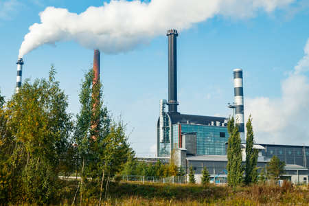 Kouvola, Finland - 24 September 2020: Stora Enso paper mill in Inkeroinen.のeditorial素材