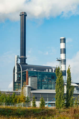 Kouvola, Finland - 24 September 2020: Stora Enso paper mill in Inkeroinen.のeditorial素材