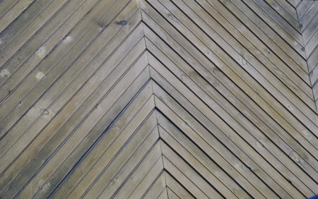 Background of natural gray-brown wooden planks.