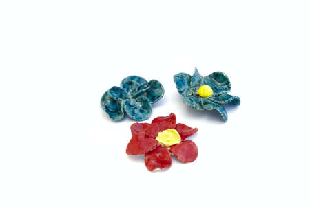 Cerfmic flowersの写真素材