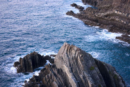 The cliffs of Atlantic oceanの写真素材