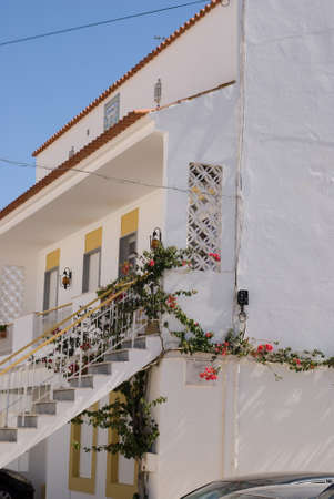 View of portugal city in Algarve in Portugalの写真素材