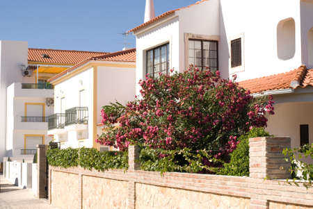 View of portugal city in Algarve in Portugalの写真素材