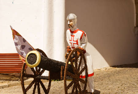 REDONDO, PORTUGAL -10 AUGUST 2013. Festival flower  in streets in Alentejo- Ruas floridas-Made paper´s dolls on 10 August 2013 Redondo, Portugalのeditorial素材