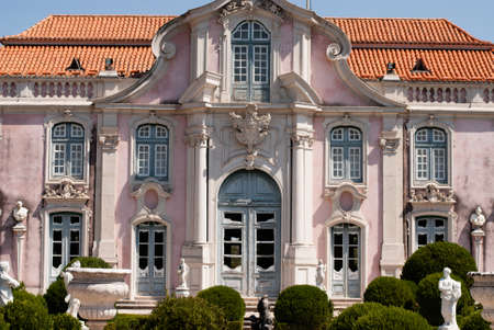 National Palace in Queluz , Portugalのeditorial素材