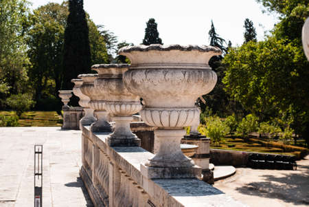 The National park in Queluz, Portugalの写真素材