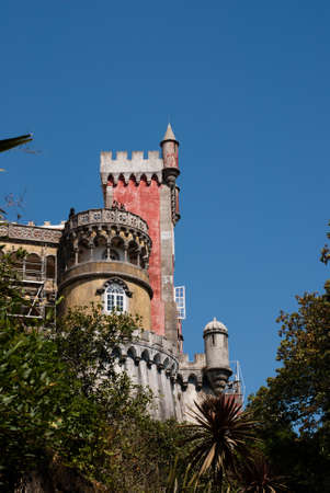 National Palace of Pena (Sintra) is one of the seven wonders of Portugal.のeditorial素材