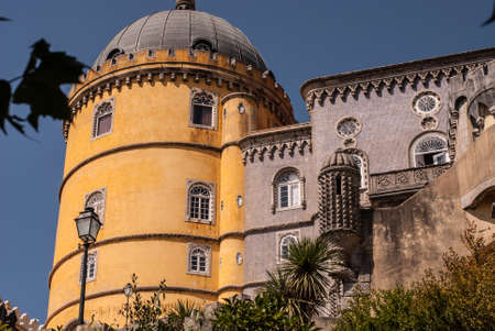 National Palace of Pena (Sintra) is one of the seven wonders of Portugal.のeditorial素材