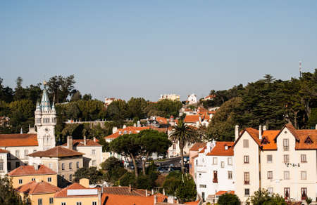 Sintra (Portugal), recognised as an UNESCO World Heritage Site.のeditorial素材