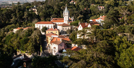 Sintra (Portugal), recognised as an UNESCO World Heritage Site.のeditorial素材