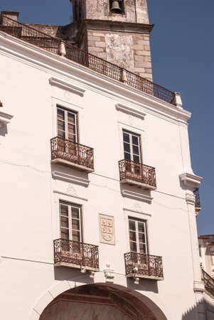 Evora (Portugal), recognised as an UNESCO World Heritage Site.のeditorial素材