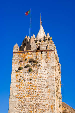 The ruins of old portuguese city Montemor, sec.15-17のeditorial素材