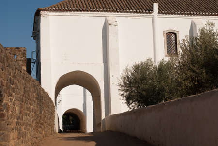 The ruins of old portuguese city Montemor, sec.15-17のeditorial素材