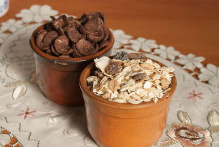 Muesli and varies of  flakes