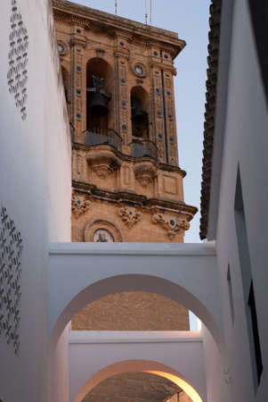View on the Arcos de la Fronteraの写真素材