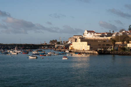 View of port in Sines, Portugal
