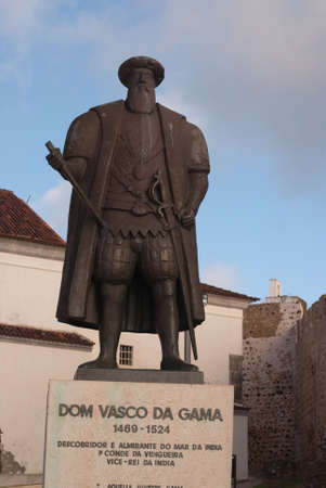 Monument of Vasco de Gamaの写真素材