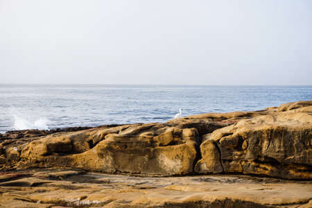 Praia da Luz Beach, on the Atlantic ocean Algarve, Portugalの写真素材