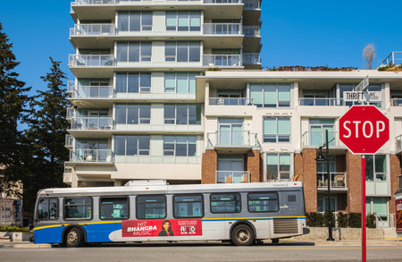 TransLink is Metro Vancouver transportation network, serving residents and visitors with public transit, major roads, bridges and Trip Planning-March 16,2023-Vancouver Canada