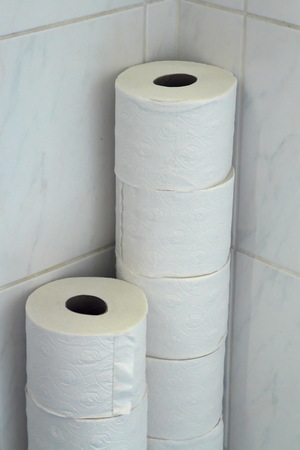 Toilet paperの写真素材