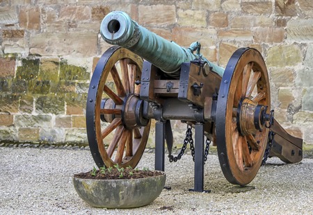 Old cannon, Morges, Switzerland