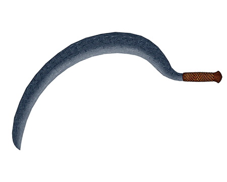 Sickle - 3D renderの写真素材
