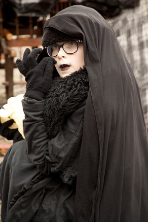 DEVENTER, NETHERLANDS, 17 DECEMBER 2016. Dickens festival in Deventer.のeditorial素材