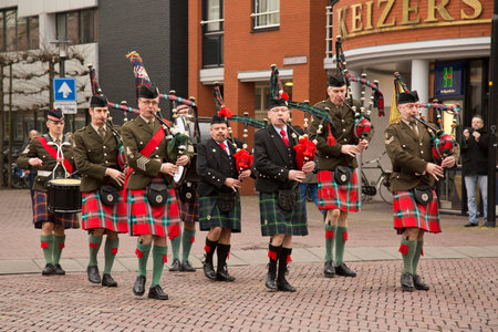 DEVENTER, NETHERLANDS, 17 DECEMBER 2016. Dickens festival in Deventer.のeditorial素材