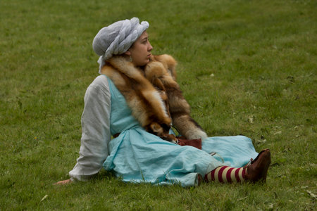 SAINT-PETERSBURG, RUSSIA. 02 JUlY 2017. Medieval festival