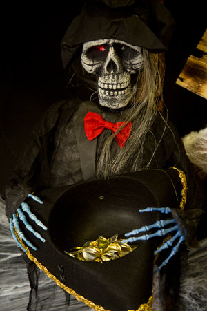 STUTTGART, GERMANY, 31 OKTOBER 2018. Halloween celebration at the Wilhelma  Zoo in Stuttgart, Germany.のeditorial素材