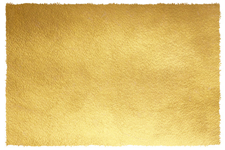 Golden background with uneven, brush drawn edges. Gold texture. Luxurious paper template for your design.の写真素材