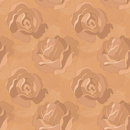 Seamless vector pattern can be used for graphic design, textile design or web design.のイラスト素材