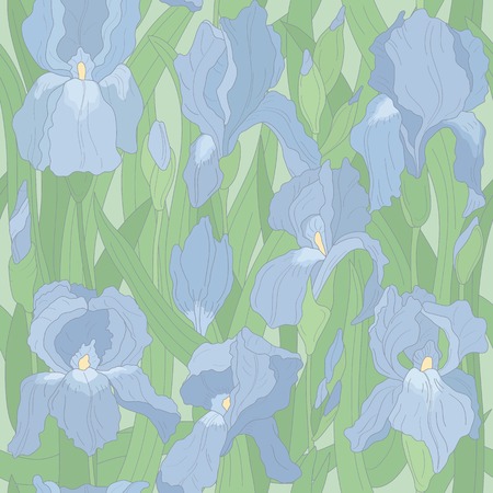 Seamless vector pattern can be used for graphic design, textile design or web design.のイラスト素材