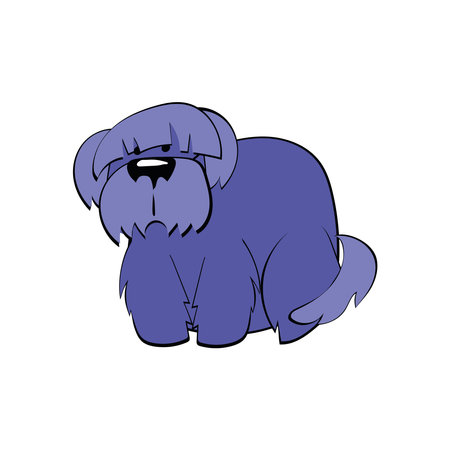 Cute dog print design. Vector illustration design for fashion fabrics, textile graphics, prints.のイラスト素材