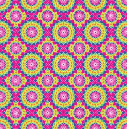 Abstract ethnic seamless background.のイラスト素材