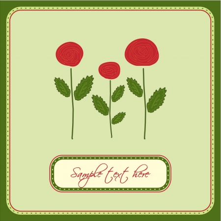 Greeting Card or Invitation - use for showers, weddings, partiesのイラスト素材