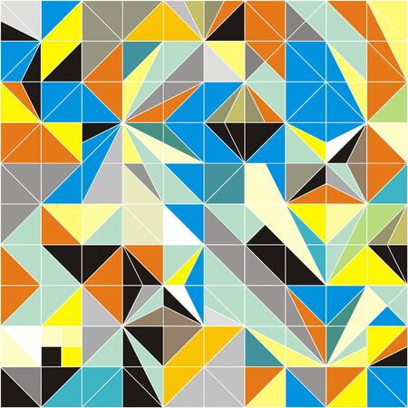 Colorful background with abstract modern design illustration のイラスト素材