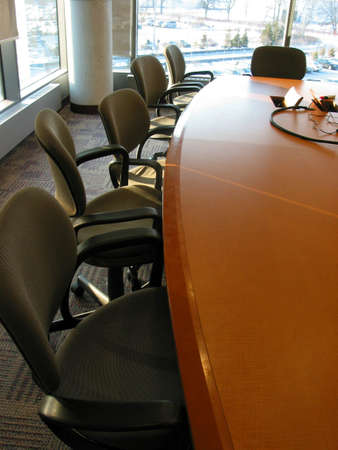 Business meeting or conference room