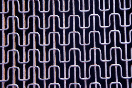 Abstract metal grid backgroundの写真素材