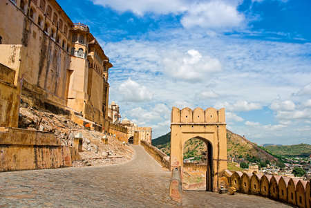 Amber Fort in Jaipur, Rajasthan, Indiaのeditorial素材