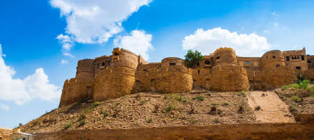 Jaisalmer Fort in Jaisalmer, Rajasthan, India. Jaisalmer is a very popular tourist destination in Rajasthan.のeditorial素材