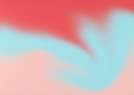 Modern, vibrant and colorful background in red, blue and pink tones, showcasing a blend of warm and cool colors. Wallpaper for creative projects, branding, website or social mediaの写真素材