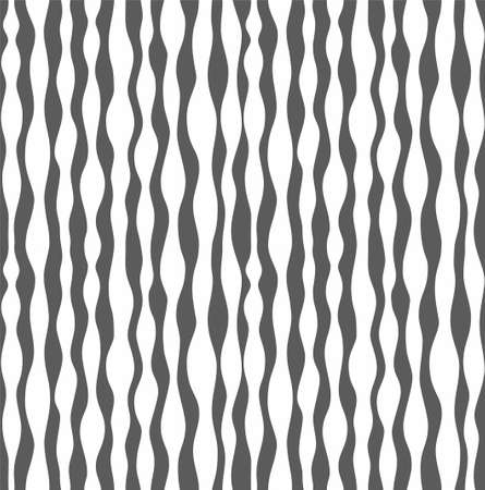 Background, teardrop-shaped stripes, seamless, monochromatic. Vector background with abstract pattern. Seamless pattern. For the decoration.のイラスト素材