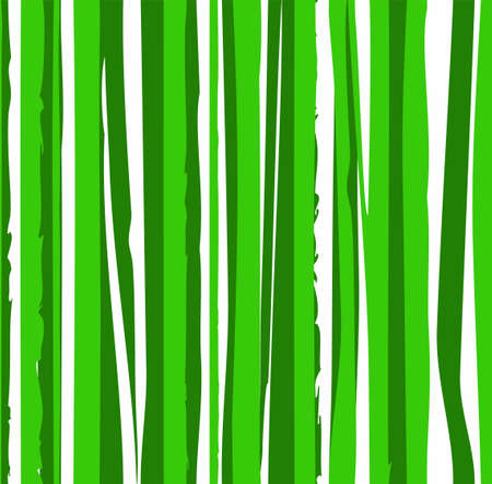 Jagged green stripes wavy lines abstract pattern.のイラスト素材