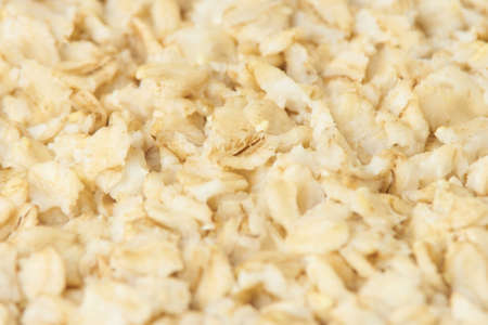 Useful tasty porridge. Oatmeal for breakfast. Dietary food.の写真素材