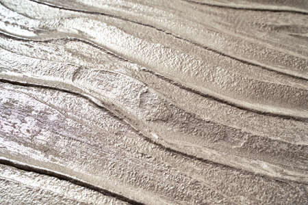 Concrete rough background. Street ceramic product. Ground stone table. Dirty rustic backdrop. Facade grunge rock. Graphic wave template. Urban smooth wallpaper. Ancient materialの写真素材