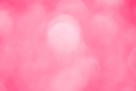 Bokeh circle with pink sparkles background. Red glitter backdrop. texture. New year luxury snow. Copyspace. Shimmer confetti wallpaper. Dreamy shiny design detailの写真素材
